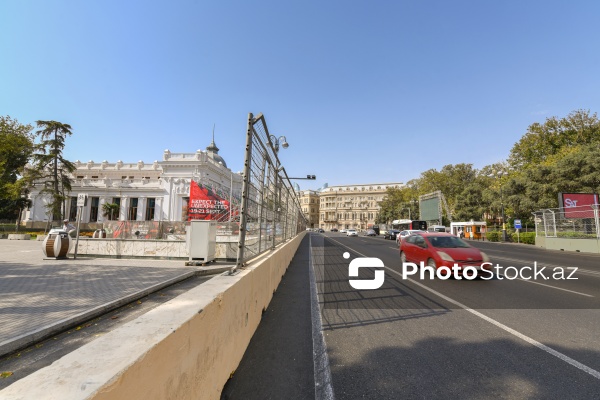 Paytaxtda “Formula-1” üçün son hazırlıq işləri