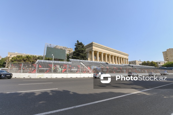 Paytaxtda “Formula-1” üçün son hazırlıq işləri