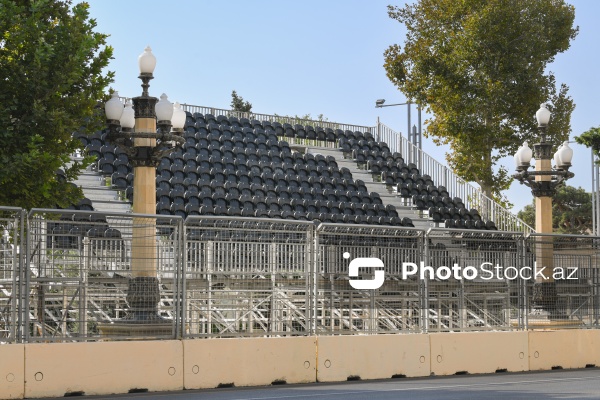 Paytaxtda “Formula-1” üçün son hazırlıq işləri