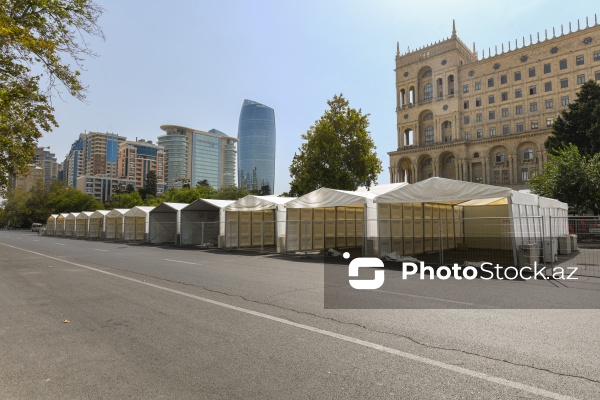 Paytaxtda “Formula-1” üçün son hazırlıq işləri