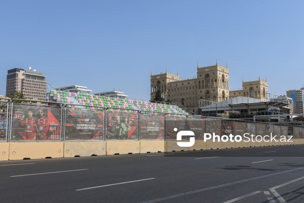 Paytaxtda “Formula-1” üçün son hazırlıq işləri