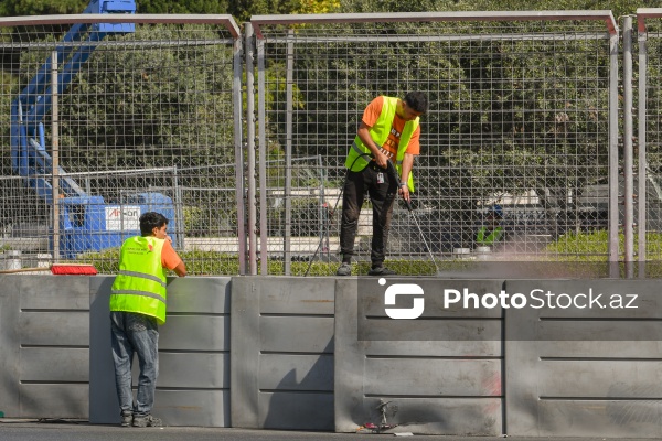 Paytaxtda “Formula-1” üçün son hazırlıq işləri