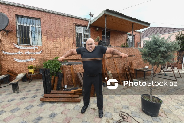Azərbaycanlı pəhləvan Elmin Mehdiyev