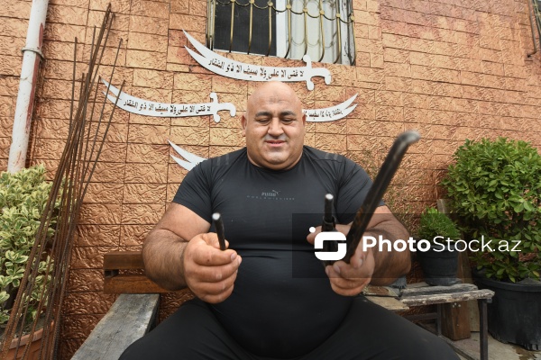 Azərbaycanlı pəhləvan Elmin Mehdiyev