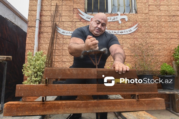 Azərbaycanlı pəhləvan Elmin Mehdiyev