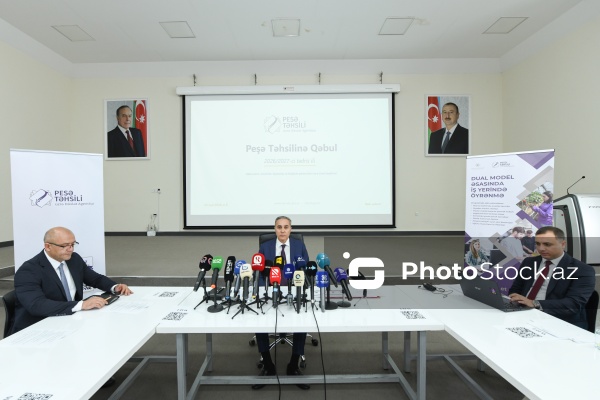 Peşə Təhsili üzrə tələbə qəbulu və yeni yaradılan ixtisaslarla bağlı keçirilən brifinq