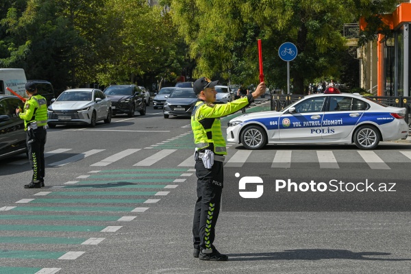 “Formula-1” yarışları ərəfəsində Bakı şəhərinin bəzi küçə və prospektlərində yol hərəkətinin təşkili