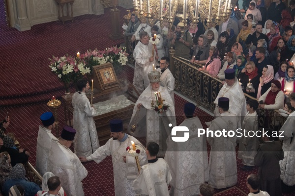 Pravoslav xristianların Bakıda keçirdiyi Pasxa bayramı