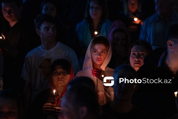 Pravoslav xristianların Bakıda keçirdiyi Pasxa bayramı