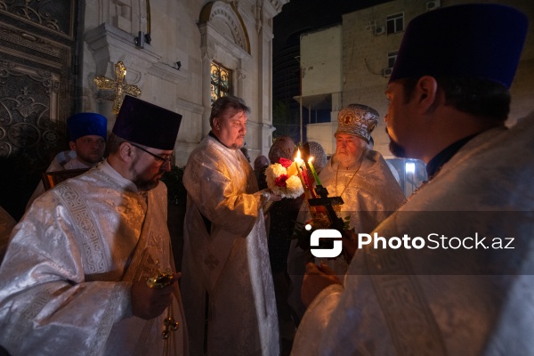 Pravoslav xristianların Bakıda keçirdiyi Pasxa bayramı