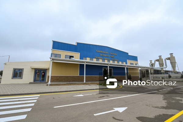 "Taşobası" MMC-nin pambıq emalı zavodu