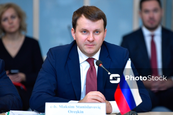 Rusiyanın iqtisadi inkişaf naziri Maksim Stanislavoviç Oreşkin