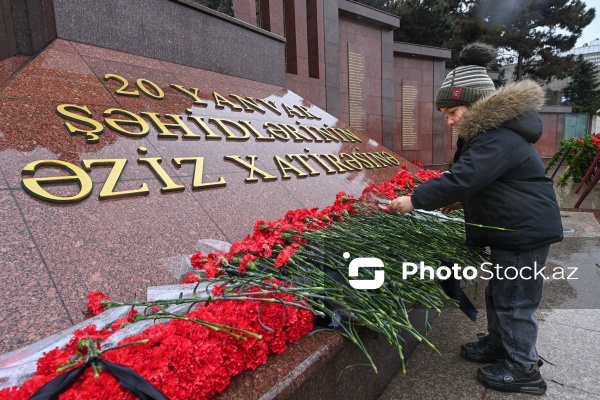 Hər il yanvarın 20-də ziyarət edilən "20 Yanvar" abidəsi