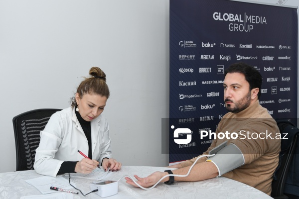 "Global Media Group"da qanvermə aksiyası keçirilib