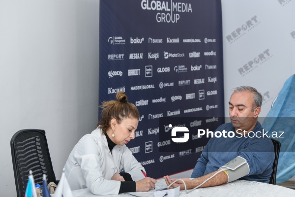 "Global Media Group"da qanvermə aksiyası keçirilib