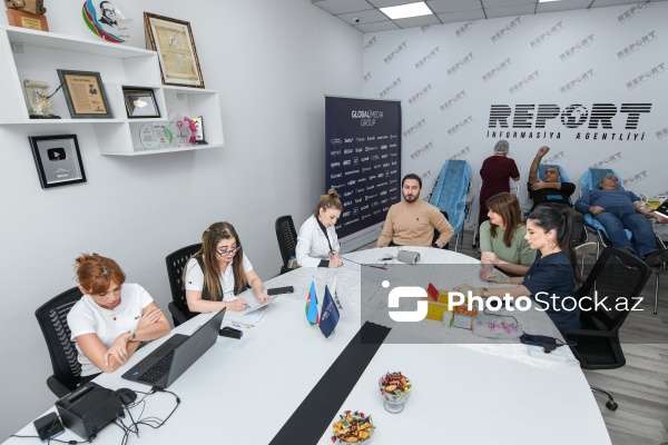 "Global Media Group"da qanvermə aksiyası keçirilib