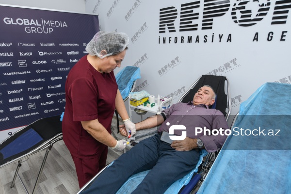 "Global Media Group"da qanvermə aksiyası keçirilib