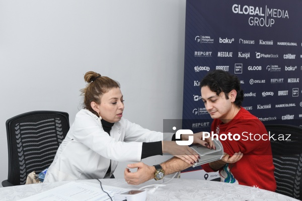 "Global Media Group"da qanvermə aksiyası keçirilib