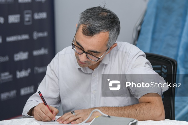 Fuad Hüseynəliyev - "Global Media Group"da keçirilən qanvermə aksiyasında