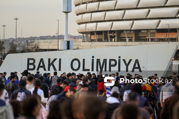 Bakı Olimpiya Stadionunda baş tutan "Qarabağ" - "Qalatasaray" oyunu
