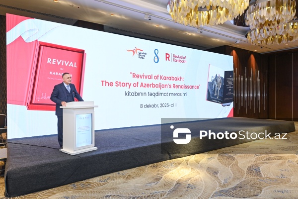 Aydın Talıbov - "Qarabağın dirçəlişi: Azərbaycan intibahının hekayəsi" kitabının təqdimat mərasimində