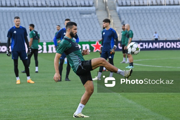 "Qarabağ"ın "Dinamo” ilə baş tutacaq oyundan öncəki mətbuat konfransı və komandanın açıq məşqi