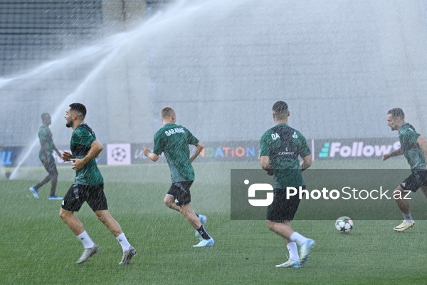 "Qarabağ"ın "Dinamo” ilə baş tutacaq oyundan öncəki mətbuat konfransı və komandanın açıq məşqi