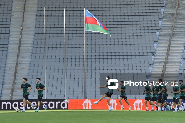 "Qarabağ"ın "Dinamo” ilə baş tutacaq oyundan öncəki mətbuat konfransı və komandanın açıq məşqi