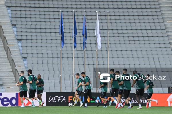 "Qarabağ"ın "Dinamo” ilə baş tutacaq oyundan öncəki mətbuat konfransı və komandanın açıq məşqi