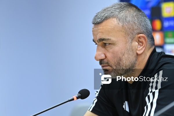 "Qarabağ"ın "Dinamo” ilə baş tutacaq oyundan öncəki mətbuat konfransı və komandanın açıq məşqi