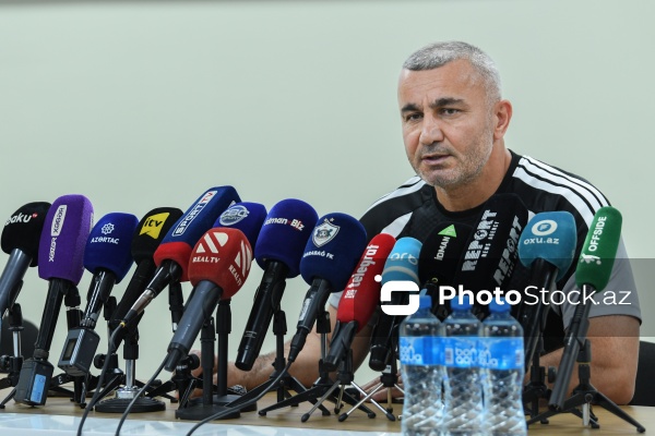 "Qarabağ"ın "Dinamo" ilə baş tutacaq oyunöncəsi mətbuat konfransı