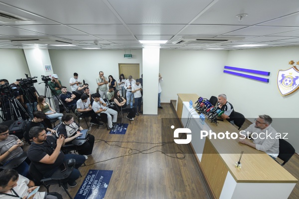 "Qarabağ"ın "Dinamo" ilə baş tutacaq oyunöncəsi mətbuat konfransı