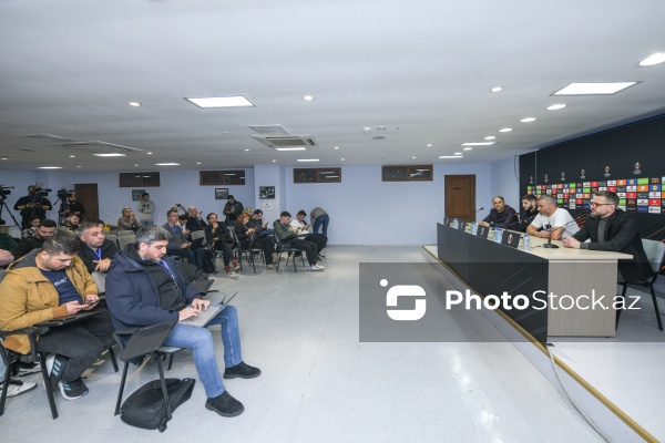 "Qarabağ"ın "Lion"la baş tutacaq oyundan öncəki mətbuat konfransı