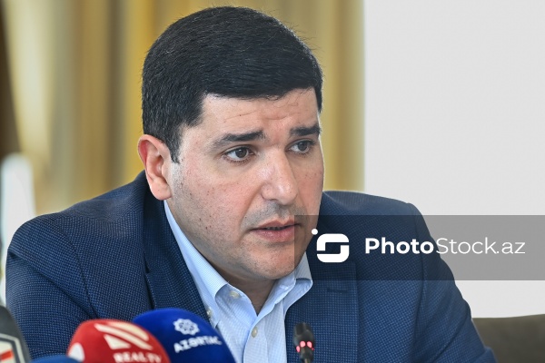 Fərhad Məmmədov - Azərbaycan və Ermənistan vətəndaş cəmiyyətlərinin nümayəndələrinin iştirakı ilə keçirilən mətbuat konfransında