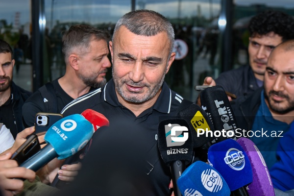 Çempionlar Liqasında qələbə qazanan "Qarabağ"ın qarşılanması