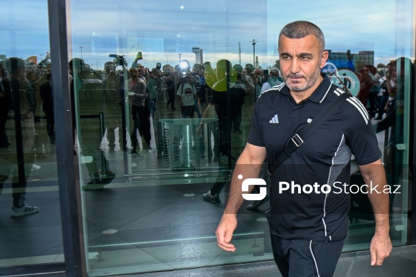 Çempionlar Liqasında qələbə qazanan "Qarabağ"ın qarşılanması