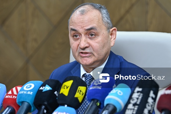 Əziz Şərifov - 2025-ci ilin yekunlarına dair mətbuat konfransında