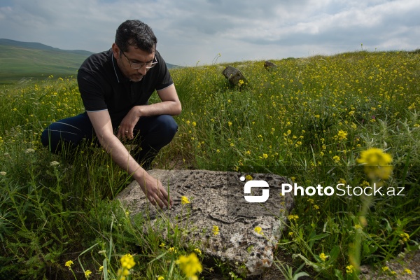 Qobustan rayonunda yerləşən qədim qəbiristanlıq
