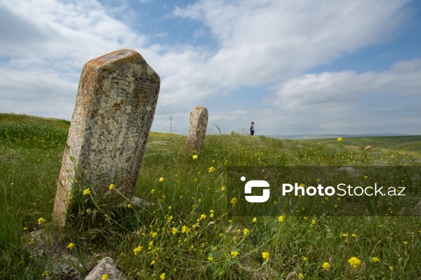 Qobustan rayonunda yerləşən qədim qəbiristanlıq