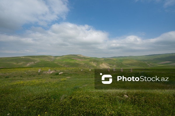 Qobustan rayonunda yerləşən qədim qəbiristanlıq