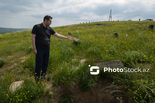 Qobustan rayonunda yerləşən qədim qəbiristanlıq