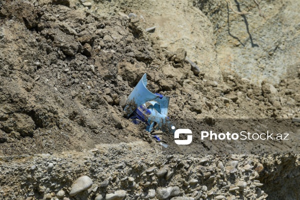 Qobustanda ölümlə nəticələnən torpaq uçqununun baş verdiyi ərazi