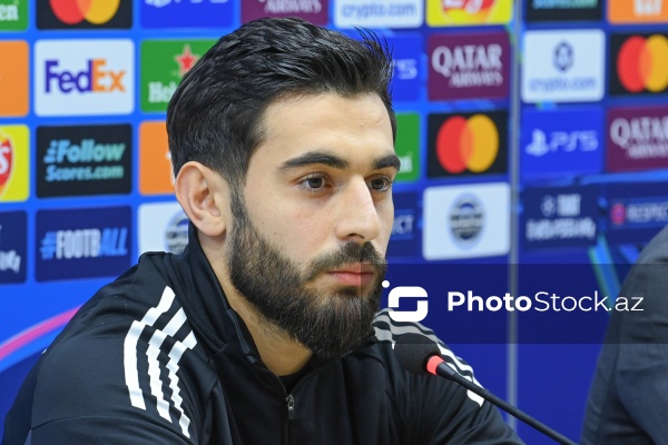 Elvin Cəfərquliyev - "Qarabağ" futbol klubunun mətbuat konfransında