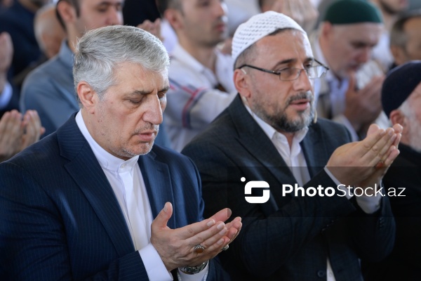 Müctəba Dəmirçilu - Qurban bayramı münasibəti ilə Təzəpir məscidində qılınan bayram namazında