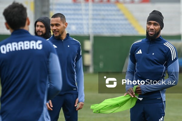 Kevin Medina - "Qarabağ" futbol komandasının açıq məşqində