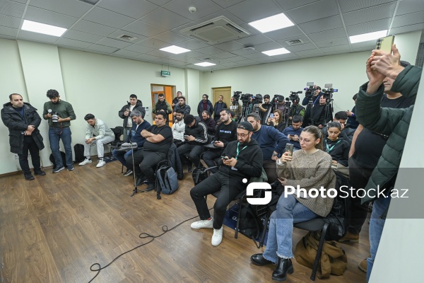 "Qarabağ" futbol komandasının baş məşqçisi Qurban Qurbanovun mətbuat konfransı