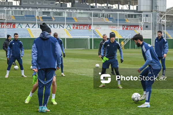"Qarabağ" futbol komandasının açıq məşqi