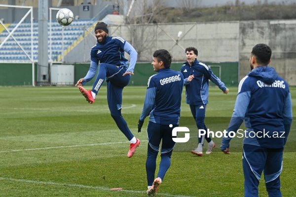 "Qarabağ" futbol komandasının açıq məşqi