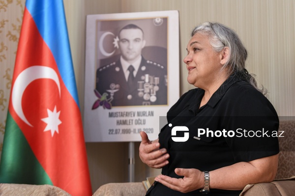 Rəhilə Ramazanova — XTQ şəhidi, Kapitan Nurlan Mustafayevin anası