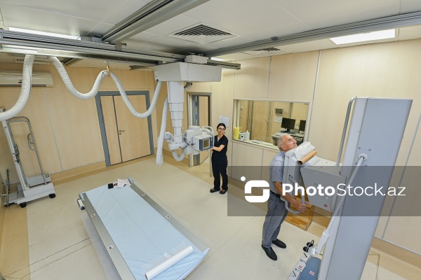 “Yeni Klinika”da icra olunan Rentgen müayinəsi